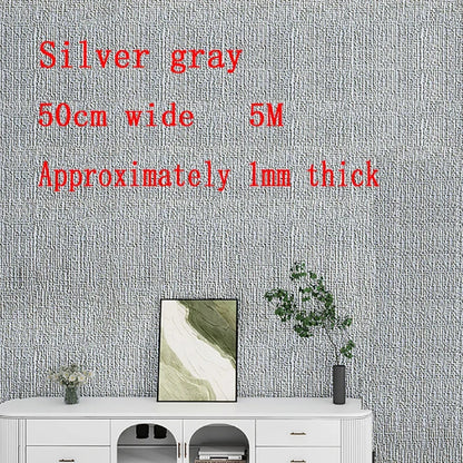 Self-Adhesive Insulation Wall Stickers - 5M Waterproof Moisture-Proof Cold-Resistant Indoor Wallpaper
