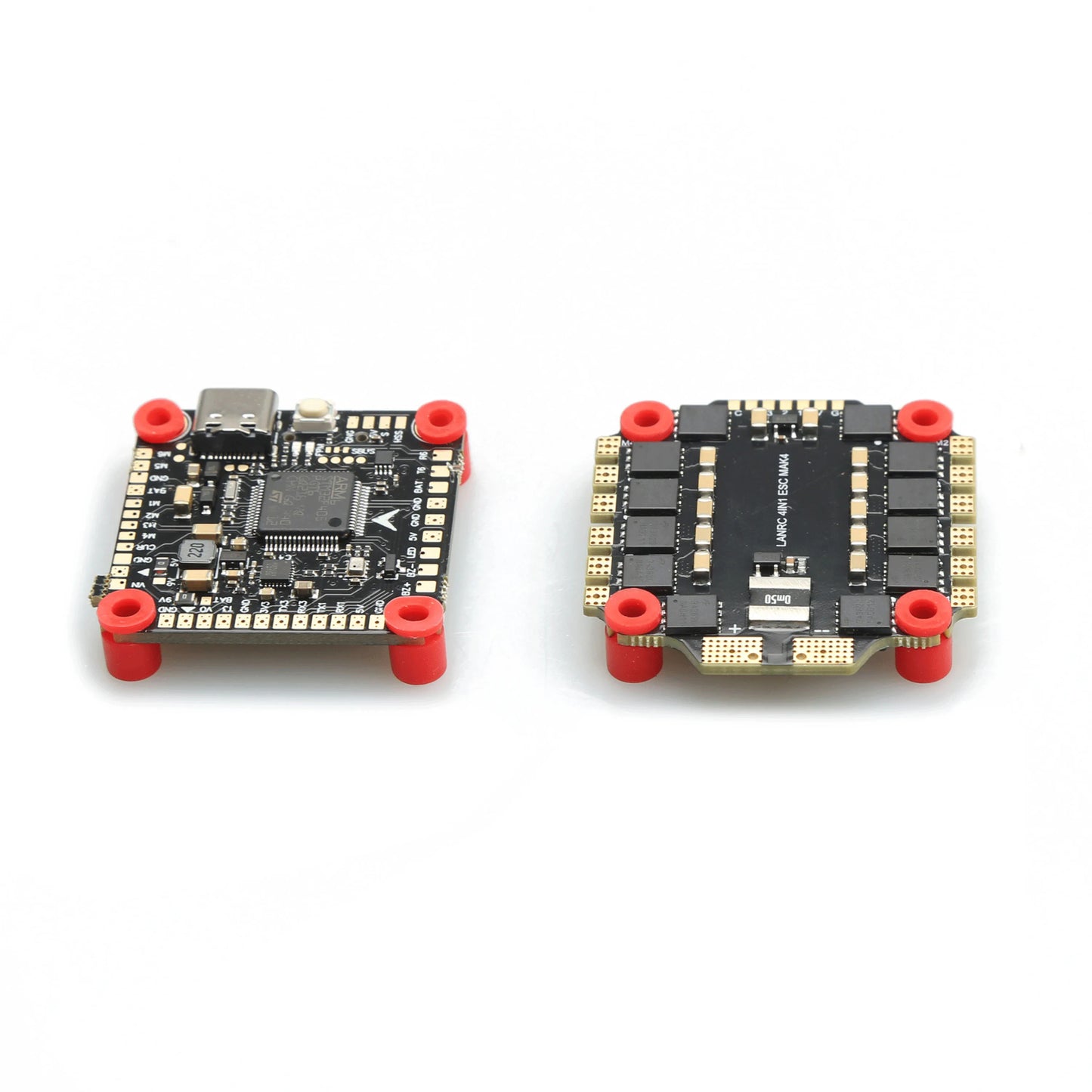 F4V3S Plus Flight Controller Stack — Betaflight F4 V3S + BLS 45A/60A 4-in-1 ESC for FPV Quadcopter (Mark4 APEX)