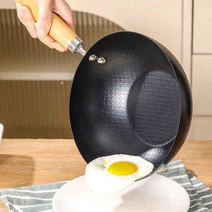 Mini Non-Stick Iron Frying Pan – Small Frypan Saucepan for Omelettes & Cooking, Kitchen Gadget Supplies