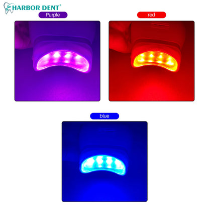 Dental LED Cold Light Whitening Lamp – 3 Color Tooth Bleaching Accelerator Device for Professional Chair Equipment