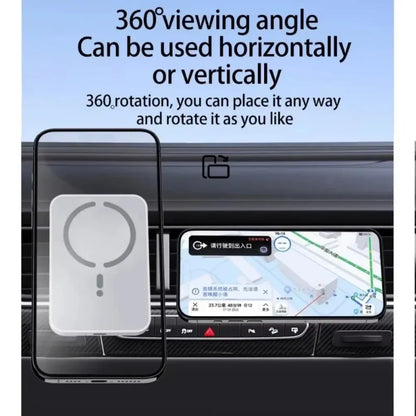 MagSafe Car Air Vent Phone Holder - Magnetic Wireless Charger Mount for iPhone 17 16 15 14 13 12 Pro Max Fast Charging