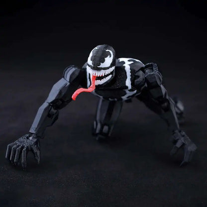 Venom Spider-Man Lucky13 Dummy13 Action Figure - 3D Printed T13 Multi-Jointed Anime Collectible Toy