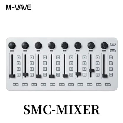 M-VAVE SMC-PAD Wireless MIDI Controller – Portable Percussion Keyboard with USB-C Interface, Compact MIDI Pad for Music Production