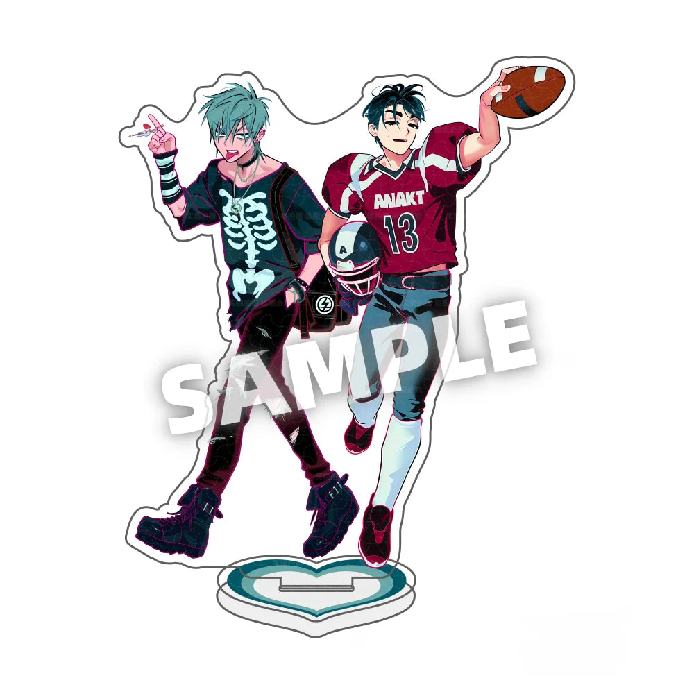 Anime Alien Stage Acrylic Stand Figure - Ivan Till Luka Sua Mizi Desktop Ornament Keychain Collectible Gift