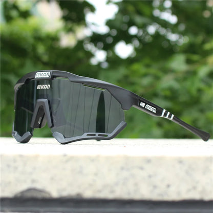 SCICON Cycling Glasses – UV400 Outdoor Sports Sunglasses for Men & Women, MTB & Road Bike Goggles Eyewear