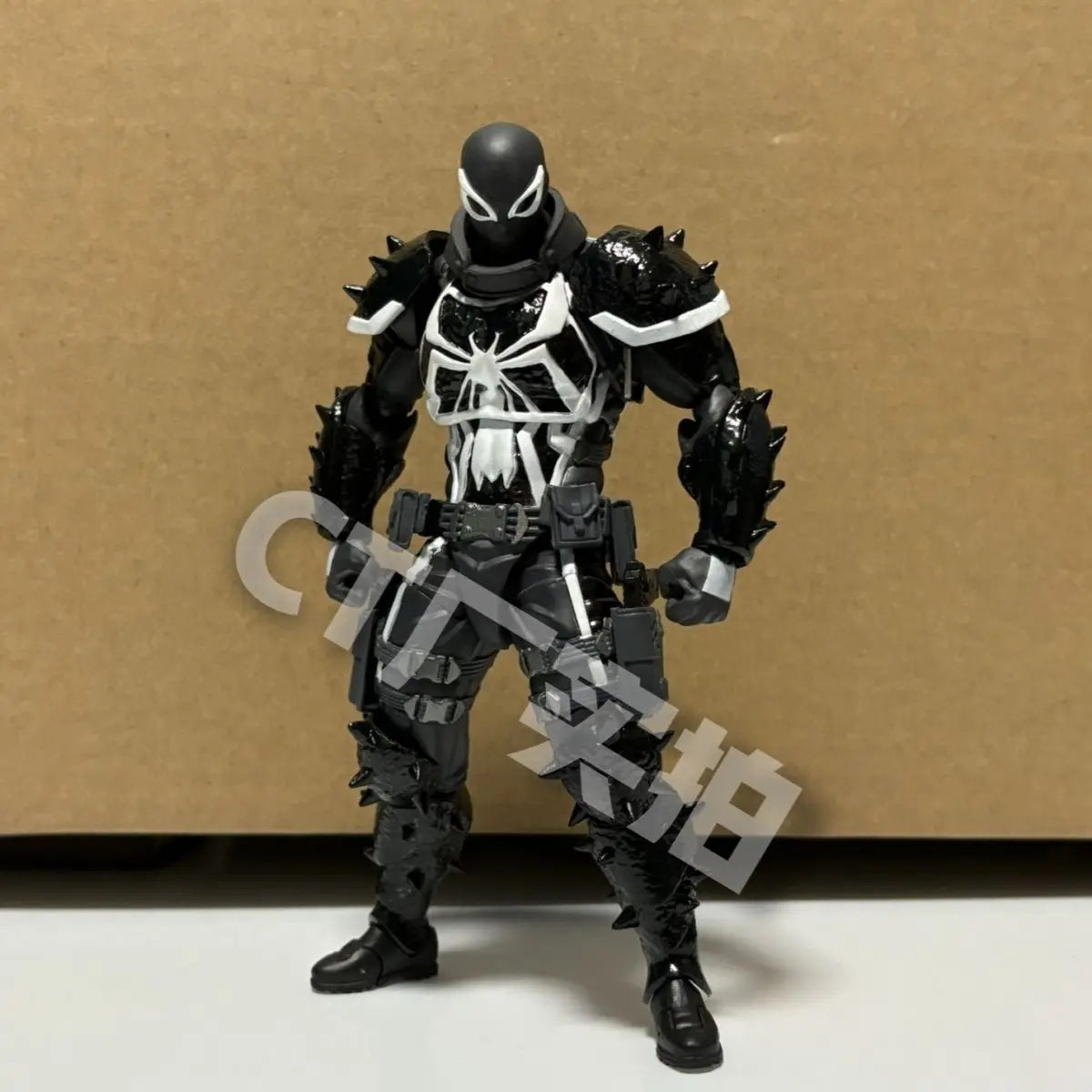 CT Toys Spider-Man SHF Agent Venom Figure — Yamaguchi Spider-Man Action Model, Collectible Desk Decor Toy Gift