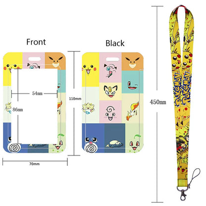 Neck Strap Lanyard for Keys and ID Cards – Badge Holder, Keychain, Key Rings, Fashion Accessory Gift