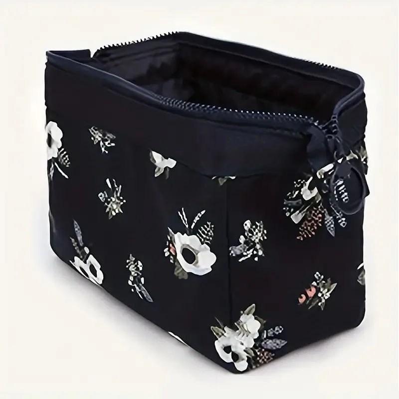 Women’s Flamingo Makeup Bag – Large Travel Toiletry & Cosmetic Organizer Pouch