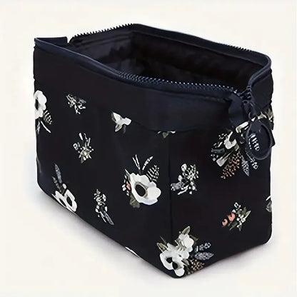 Women’s Flamingo Makeup Bag – Large Travel Toiletry & Cosmetic Organizer Pouch
