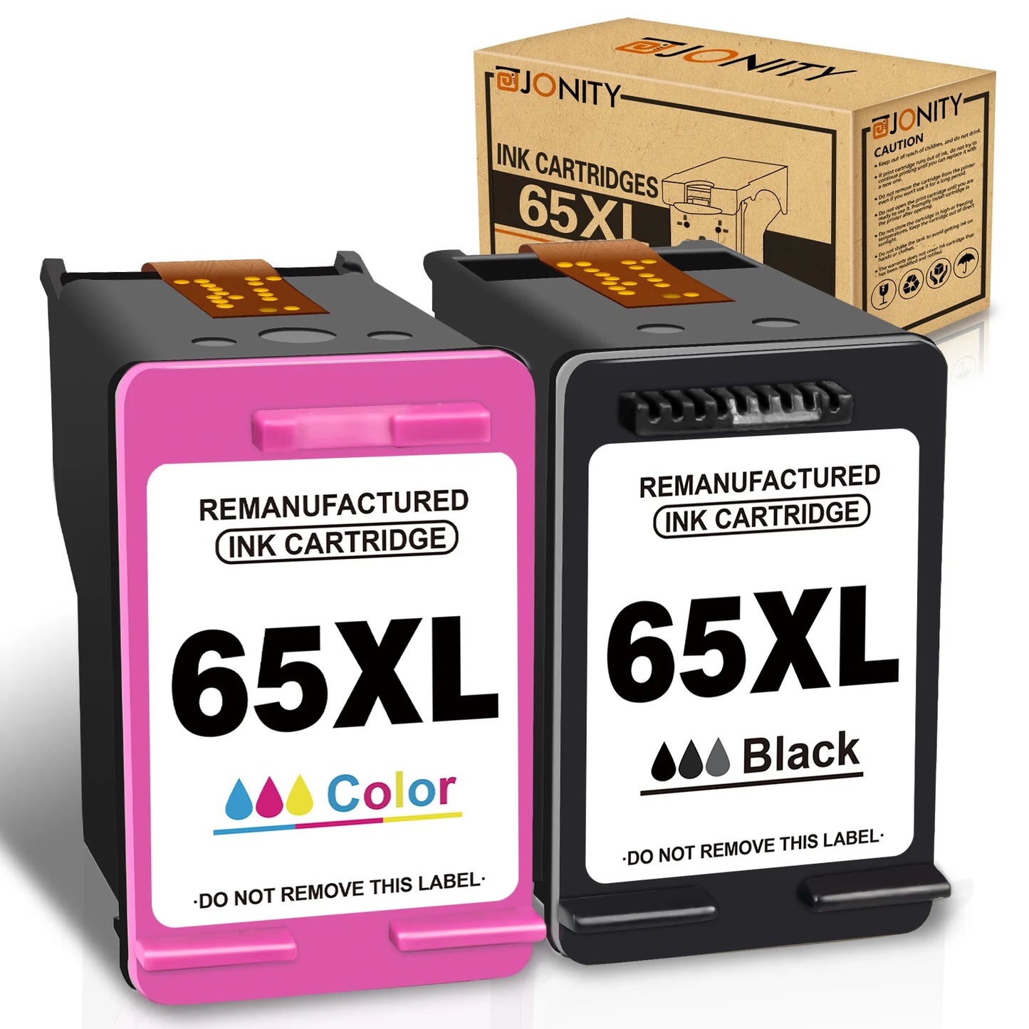 ALIZEO 65XL High Yield Ink Cartridge for HP 65 HP Envy 2655 3733 3735 3752 3755 3758 5010 5012 5014 5020 5030 Printers Compatible Ink Replacement Cartridge