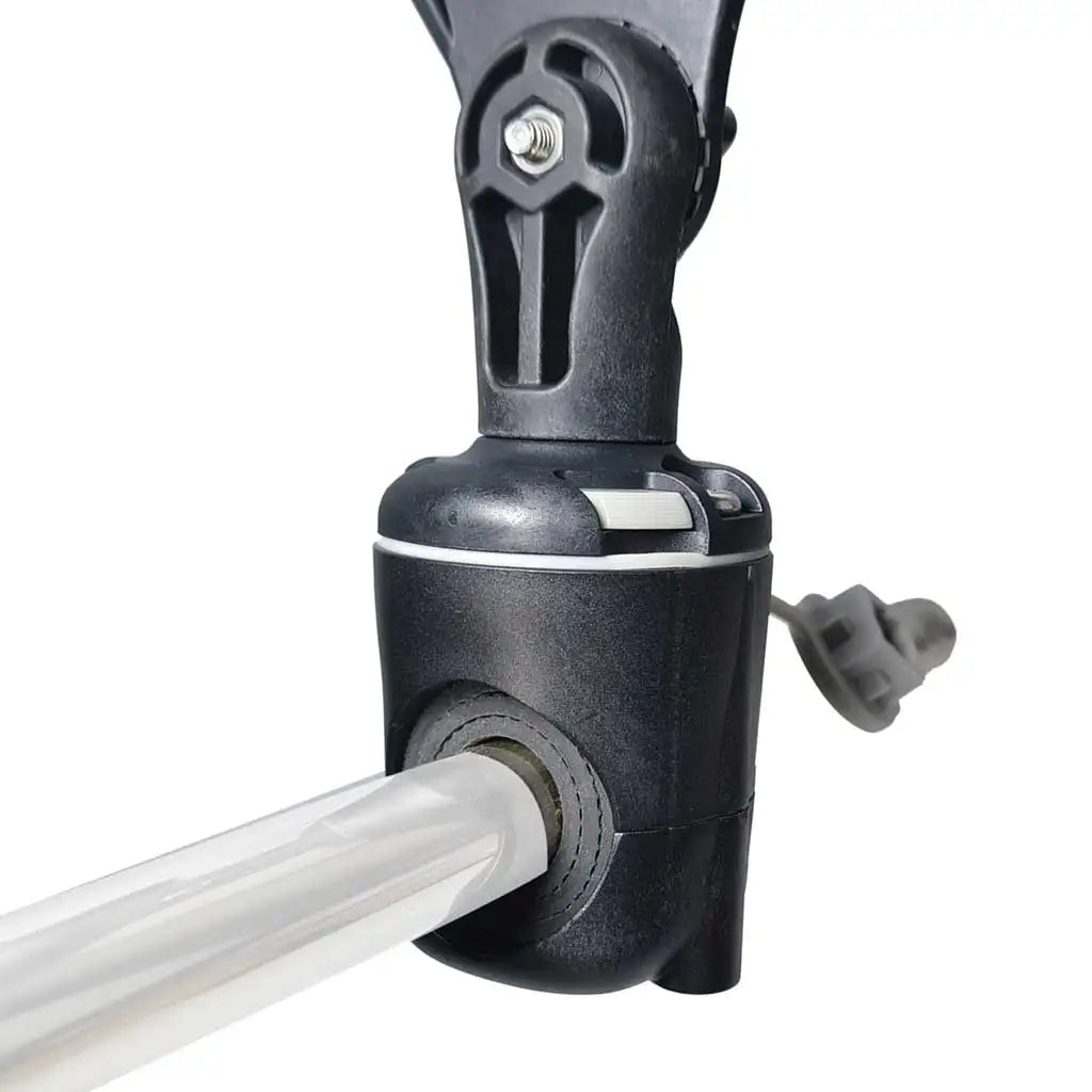 Fishing Rod Holder for Kayak – PVC Marine Boat Inflatable Dinghy Raft with Sliding Rail Accessory