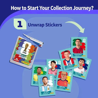 Panini FIFA World Cup 2026 Sticker Pack - Soccer Cards, Football Memorabilia & Collectible Album Stickers