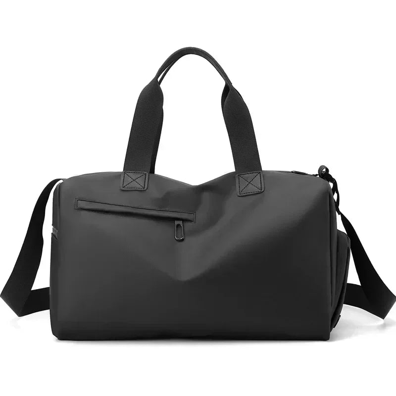 Zipper Large Capacity Oxford Travel Bag – Waterproof Fitness & Sports Luggage with Thickened Fabric
