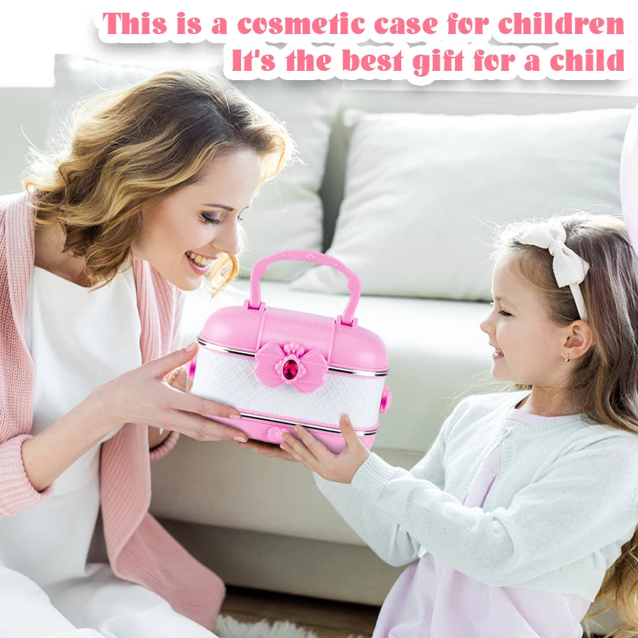 Kids Washable Makeup Kit for Girls – Real Makeup Set for Toddlers & Children, Fun Toy for Little Girls