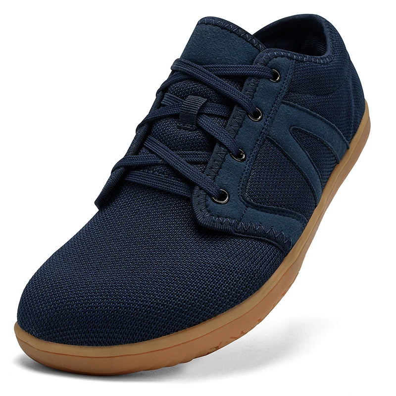 Men's Wide Fit Barefoot Sneakers – Minimalist Zero Drop Cross Trainers with Wide Toe Box for Relaxed, Natural Movement