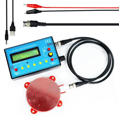 FG-100/FG-200 DDS Function Signal Generator - 0.01Hz–500kHz Frequency Counter & Sine, Square and Sawtooth Waveform Source
