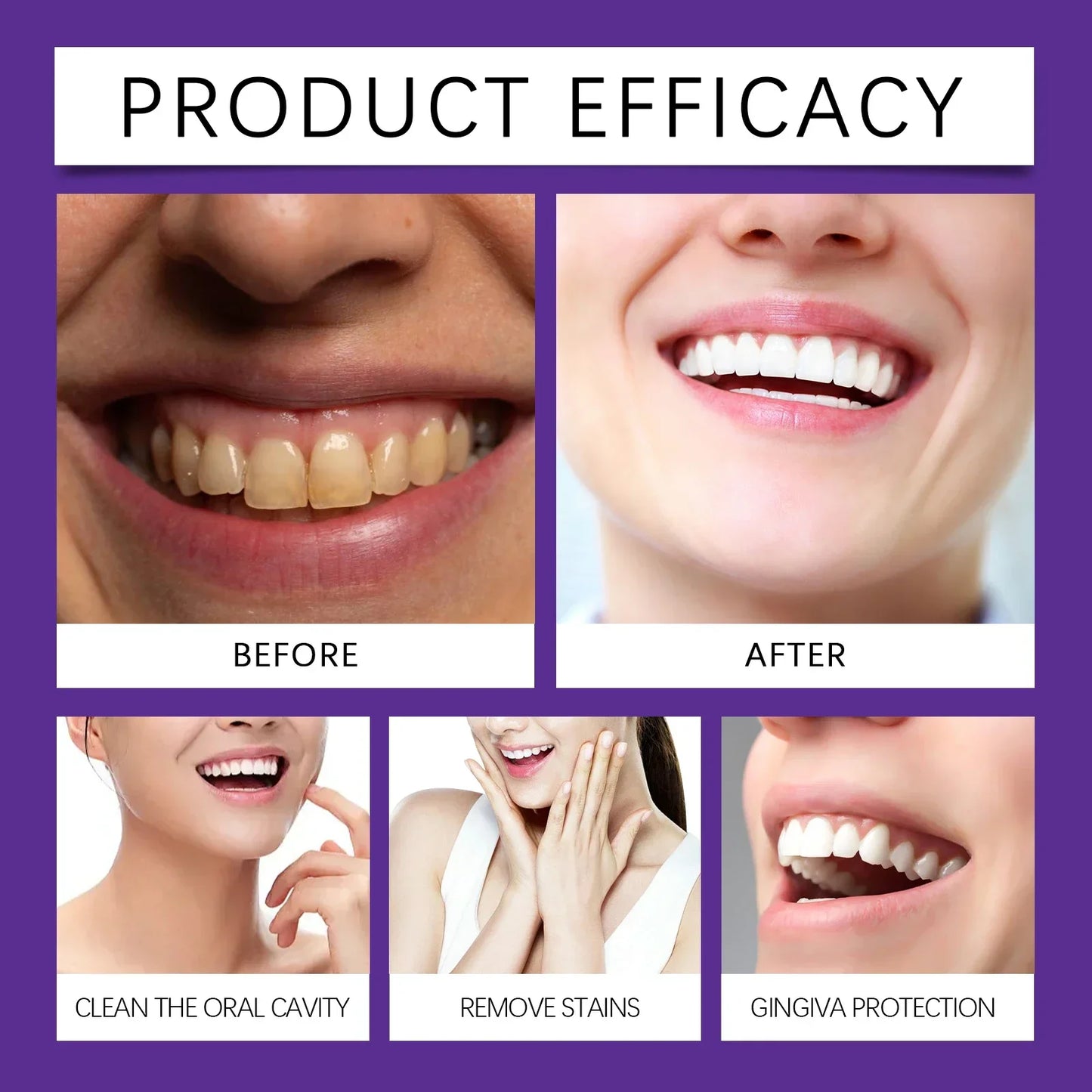 Teeth Restoration Mineral Powder — Enamel Strengthening & Whitening Dental Care Supplement