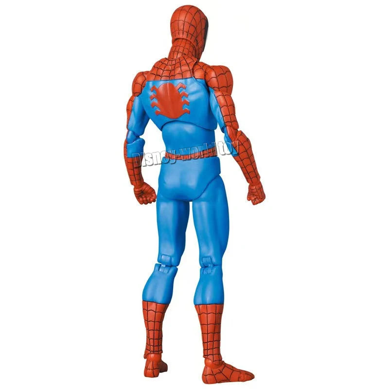 CT Toys Spiderman Mafex 185 Classic Costume Anime Figure - Miles Morales & 2099 Spider-Man Action Figure, Kids Gift Figurine
