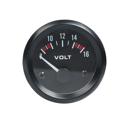 12V Car Gauge 52mm - Water Temperature, Oil Pressure, Fuel, Voltage & Ammeter Meter