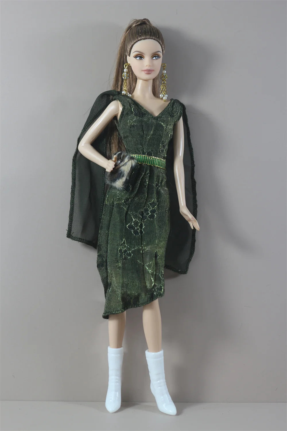 Handmade BABI Doll Clothes — Overcoat Outfit for 11.5-inch / 30cm BJD Dolls, Multiple Styles Gift for Doll Accessories