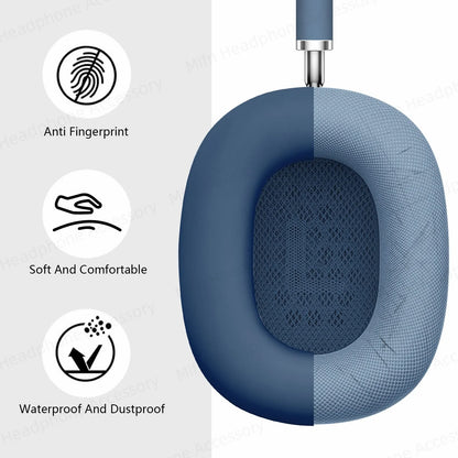 Silicone Protective Case for AirPods Max 2024 – Ear Protection Earmuff Cover for Headphones