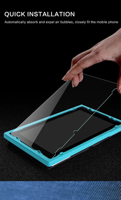 SmartDevil HD Tempered Glass Screen Protector – Full Cover for Nintendo Switch, Switch Lite & OLED