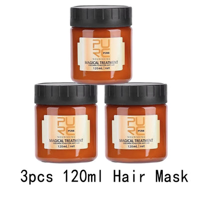 PURC 5-Second Magic Hair Mask — Argan Oil Nourishing Repair for Damaged, Frizz-Prone Hair