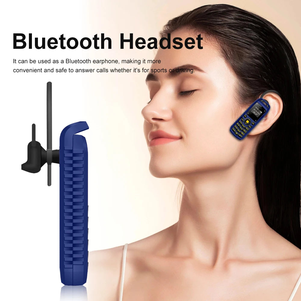 SERVO B25 Super Mini Mobile Phone – Dual SIM, Magic Voice, Bluetooth, Blacklist, Alarm Clock, 2G Feature Cellphone