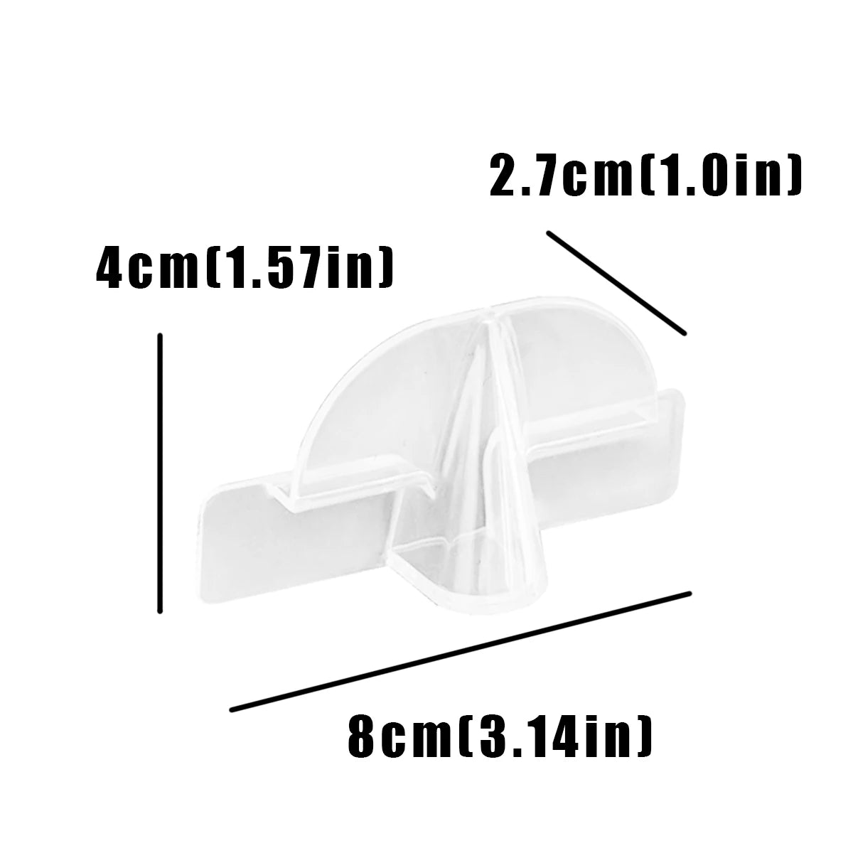 10/16/20/30/40pcs Wall-Mounted Glasses Holder – Fashionable Eyeglass Storage Rack