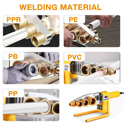 800/1000W Pipe Welding Machine – 220V PB/PP/PE/PPR Plastic Pipe Welding Tool for Home Plumbing