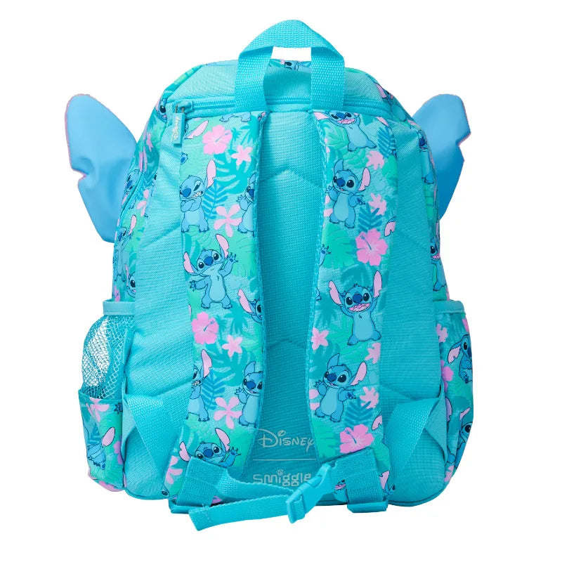 7PCS Genuine Australia Stitch Kawaii Set — Children’s School Backpack, Lunch Bag & Water Cup, Double Shoulder Bag for Girls, Gift Set
