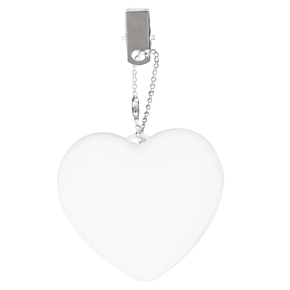 1/2/3PCS Purse Heart LED Light – Motion Activated Handbag Lamp, Heart Shaped Purse Charm for Women