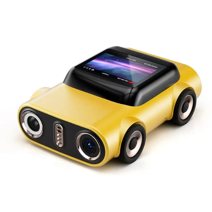 Ourlife Keychain Mini Action Camera - 2K Video Recorder with 1.0-Inch LCD Screen, Memory Support & Retro Design
