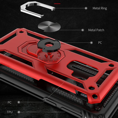 Shockproof Ring Holder Case with Stand – Protective Cover for Samsung Galaxy S9, S9 Plus, S8, S10 Plus, S20 Ultra, Note 8, Note 9, A50, A51, A70, A71