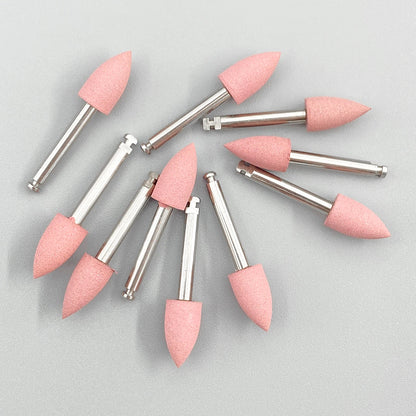 WELLCK Dental Silicone Grinding Heads – 12/10pcs Teeth Polisher for Low-Speed Dental Tools & Lab Use
