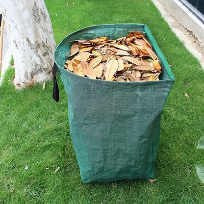 Large Capacity Garden Waste Bag for Yard Leaf & Debris Collection – Durable Reusable Green Leaf Cleanup Bag