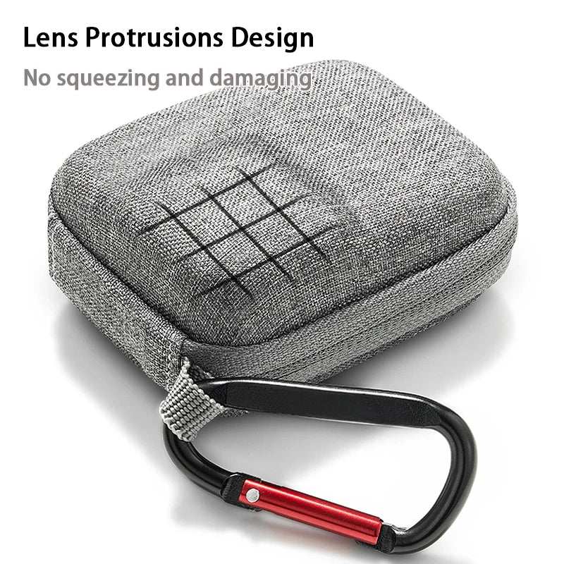 Mini Waterproof EVA Storage Case for GoPro Hero 12/11/10/9/8 — Portable Action Camera Protective Bag