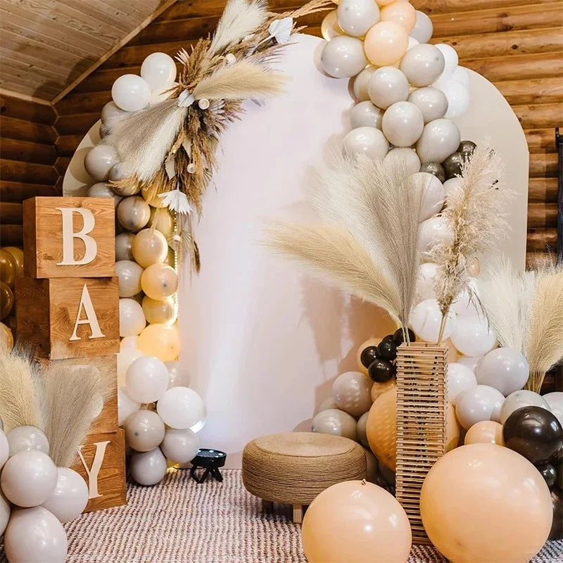55cm Artificial Pampas Grass – Bohemian Reed for DIY Floral Arrangements, Wedding, Home & Christmas Decoration
