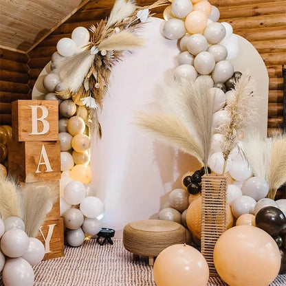 55cm Artificial Pampas Grass – Bohemian Reed for DIY Floral Arrangements, Wedding, Home & Christmas Decoration