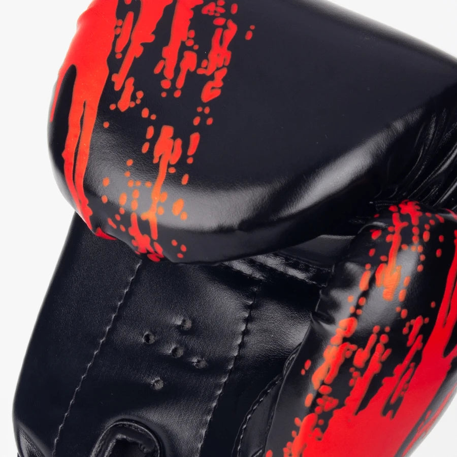 Adult Boxing Gloves - Comfortable Adjustable Punching & Sparring Mitts for Men - Black, Red, Blue Hand Protector