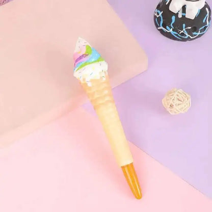 Lytwtw’s Cute Kawaii Soft Gel Pen – Creative Cartoon Stress Relief Pen for School and Office Supplies