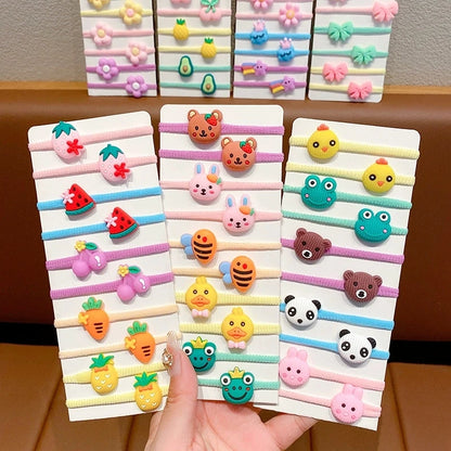 Children’s Hair Tie Rubber Bands - Gentle Elastic Hair Bands for Baby Girls and Little Girls