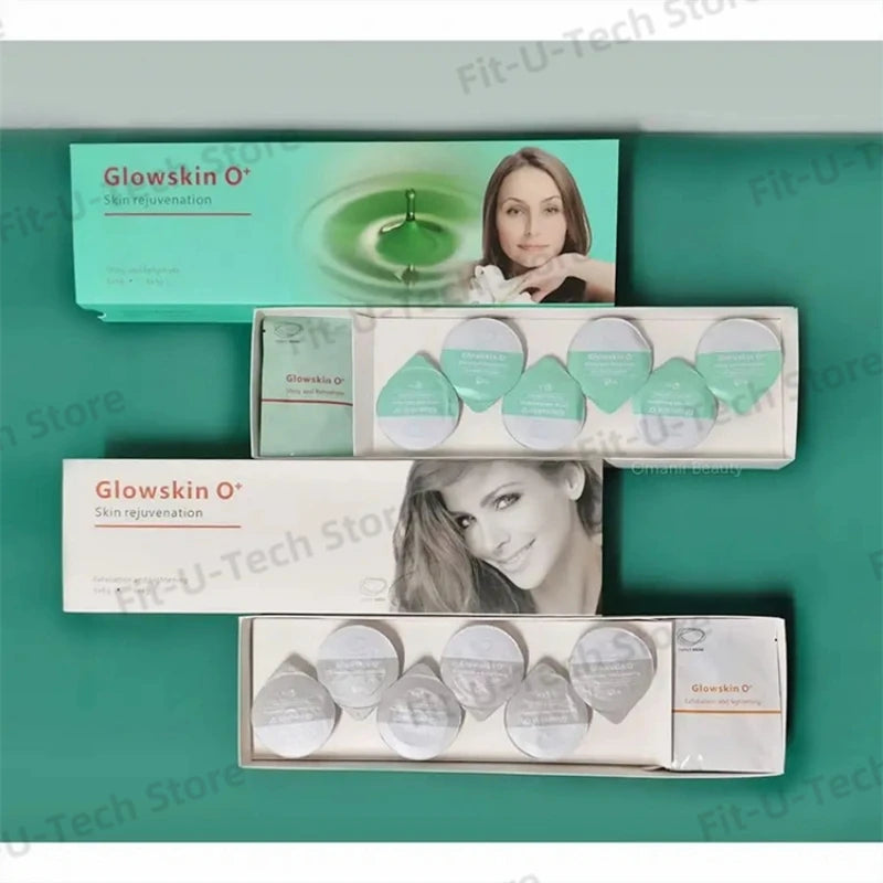 CO2 Bubble Facial Pods - Oxygenation, Exfoliating Scrub & Deep Facial Cleansing Capsules for Glowing Skin Machine