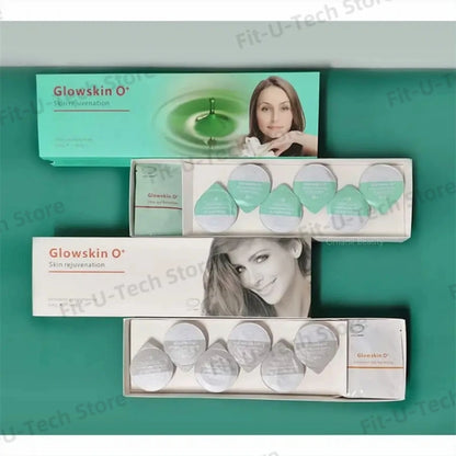 CO2 Bubble Facial Pods - Oxygenation, Exfoliating Scrub & Deep Facial Cleansing Capsules for Glowing Skin Machine