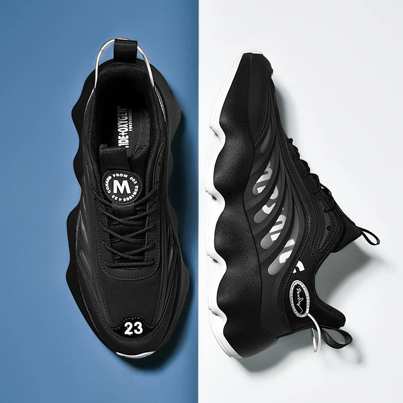 Men's Casual Sneakers - Breathable Lightweight Fashion Trainers for Running, Walking & Everyday Wear