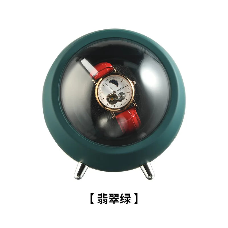 Watch Winder for Automatic Watches – USB Powered, Global Use, Mechanical Rotator Stand & Fashion Desktop Decor