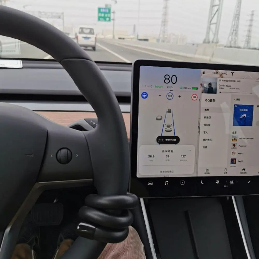 Enhance Your Tesla Model S, Model X, Model Y, Model 3: FSD Steering Wheel Essential Accessories ( 2016 - 2023 )