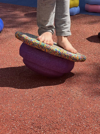 Outdoor Crossing Stone Training Equipment - Children's Foot Sense System & Balance Board for Early Education