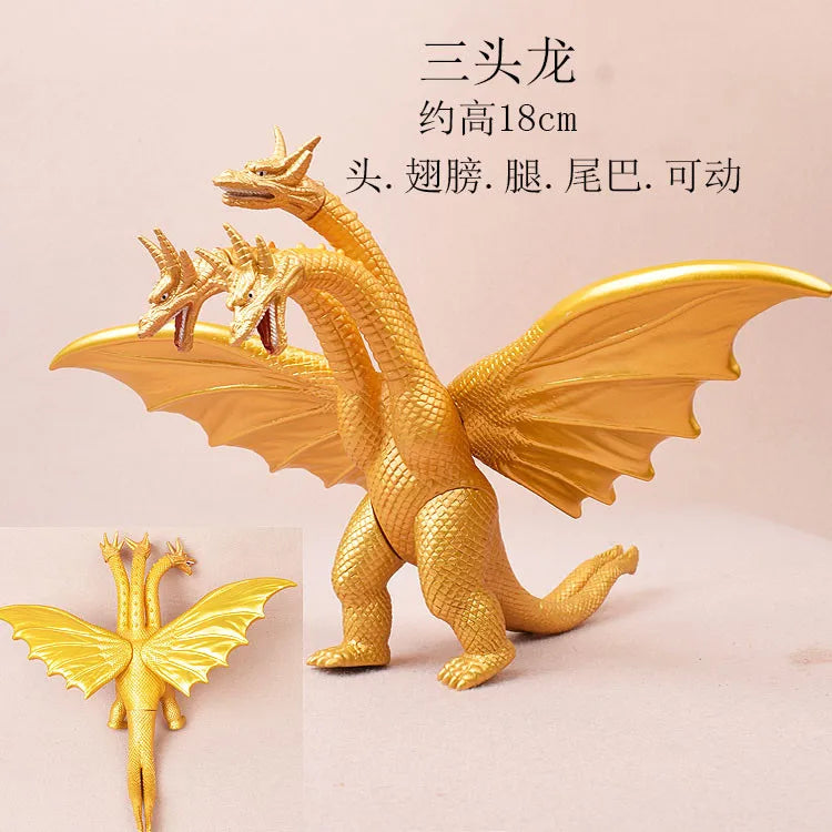 Godzilla King of Monsters Action Figure – Red Lotus Planet Mechanical Collectible Toy for Kids