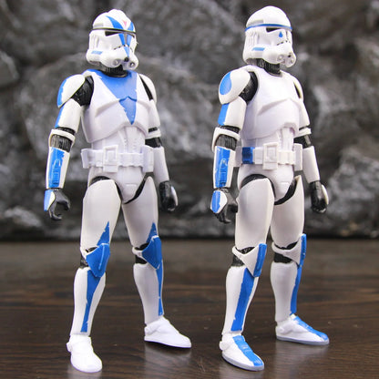 Star Wars 6" Action Figures – 501st Legion ARC & ARF Troopers, Rex, Jesse, Bane, Denal, Tup, Dogma Clone Toy